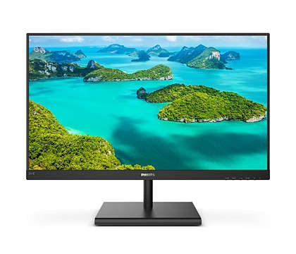 Monitor Led Philips Ips 24 / Negro / Hdmi Y Vga / Aspecto 169 / Tr 4 Ms / Resolucion 1920X1080 / Brillo 250 Cd/M2 / Flickerfree / Low Blue Mode / Amd Freesync / Vesa 100X100