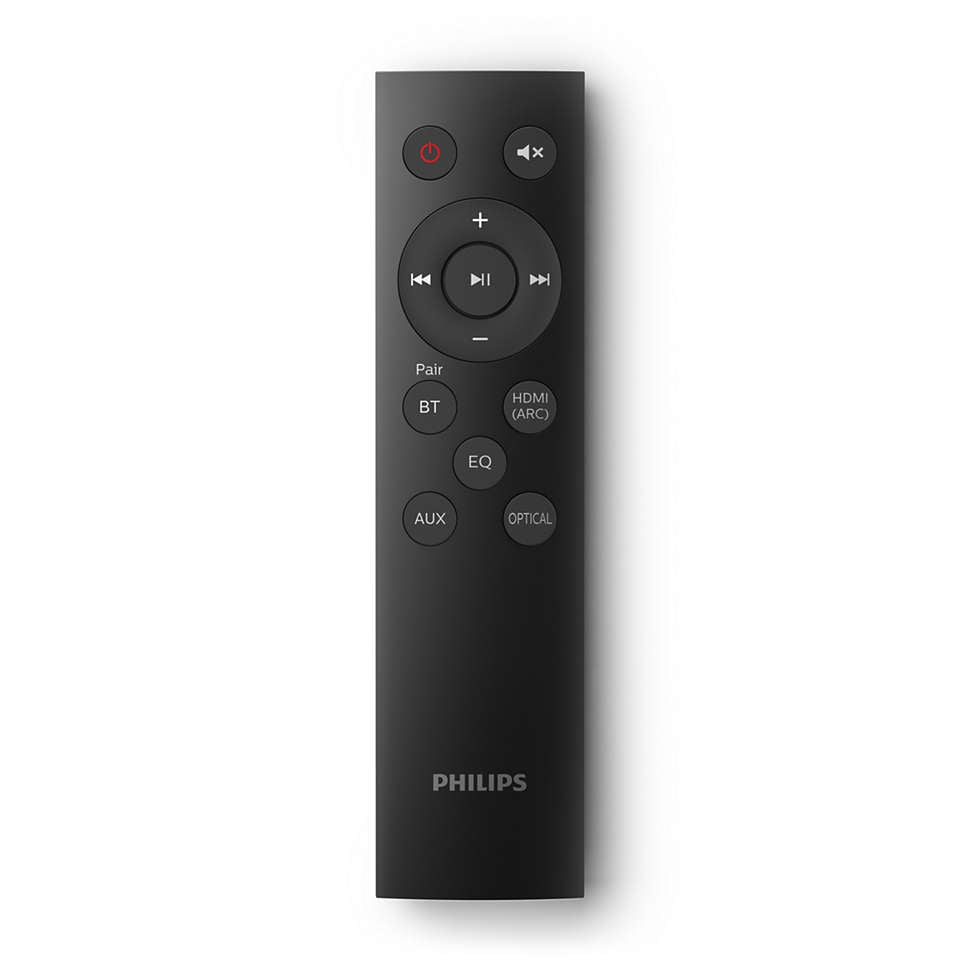 Barra De Sonido Philips Tab5105/37 Negro 50/60 Hz