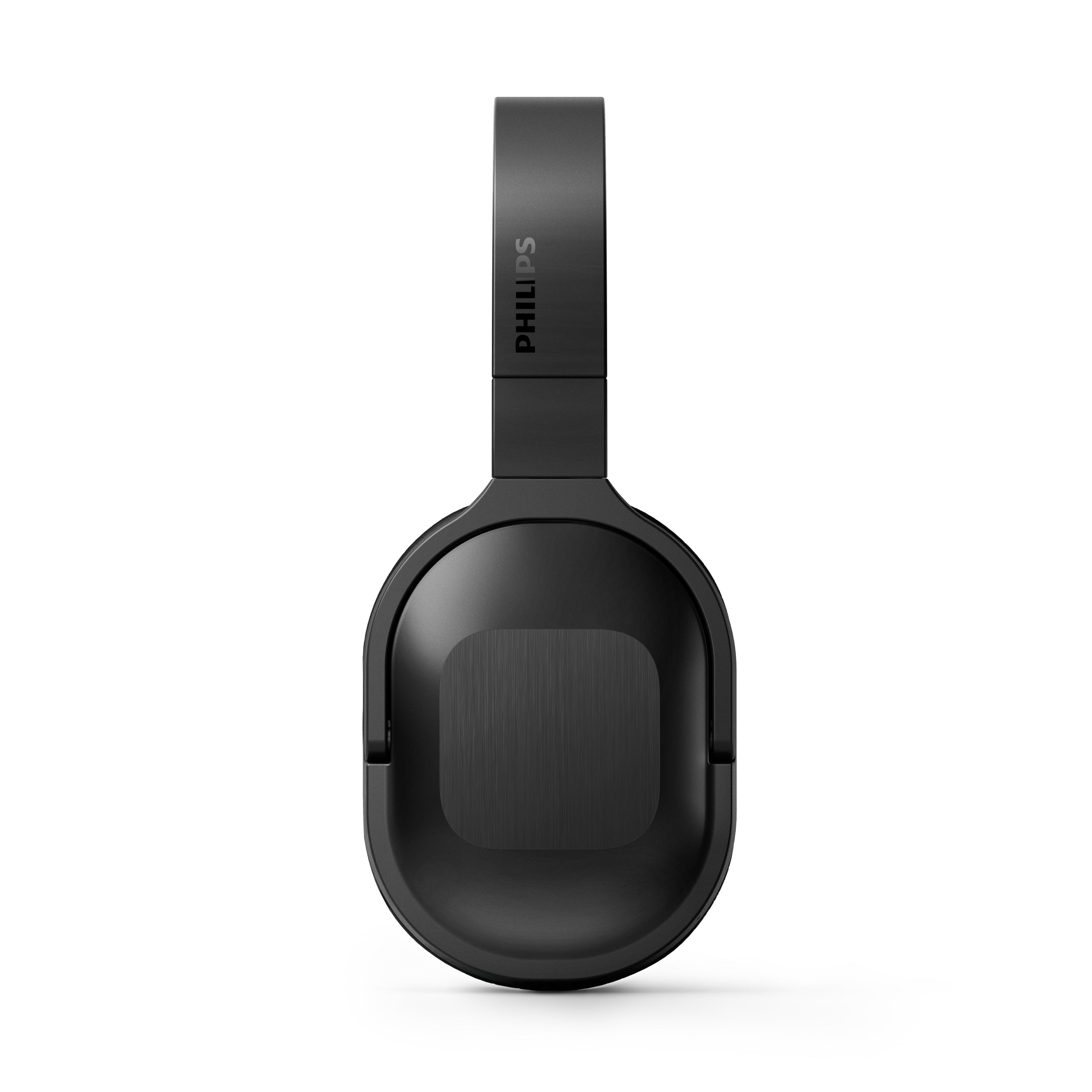 Audifonos Philips Inalambricos De Diadema  / Color Negro / Bluetooth 5.0 /  Control Integrado / Micro Integrado /  Cable Usb-C / Recargable / Cuero Sintetico