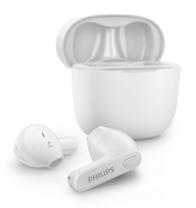 Auriculares Inalámbricos Philips Tat2236Wt Estuche De Carga Mediante Usb-C