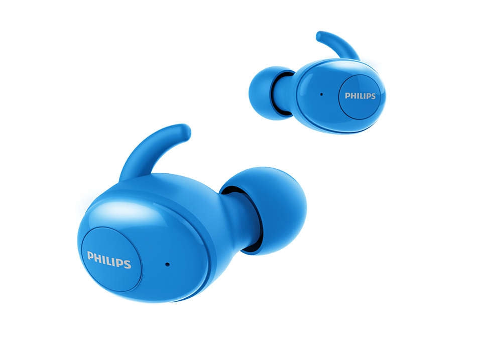 Audifonos Philips Intrauditivos Inalambricos / Color Azul /  Bluetooth 5.1  /  Estuche De Carga Usb-C Portatil /  Alcance Hasta 10M /  Sistema Acustico Cerrado /  Respuesta Frecuencia 20 - 20000 Hz