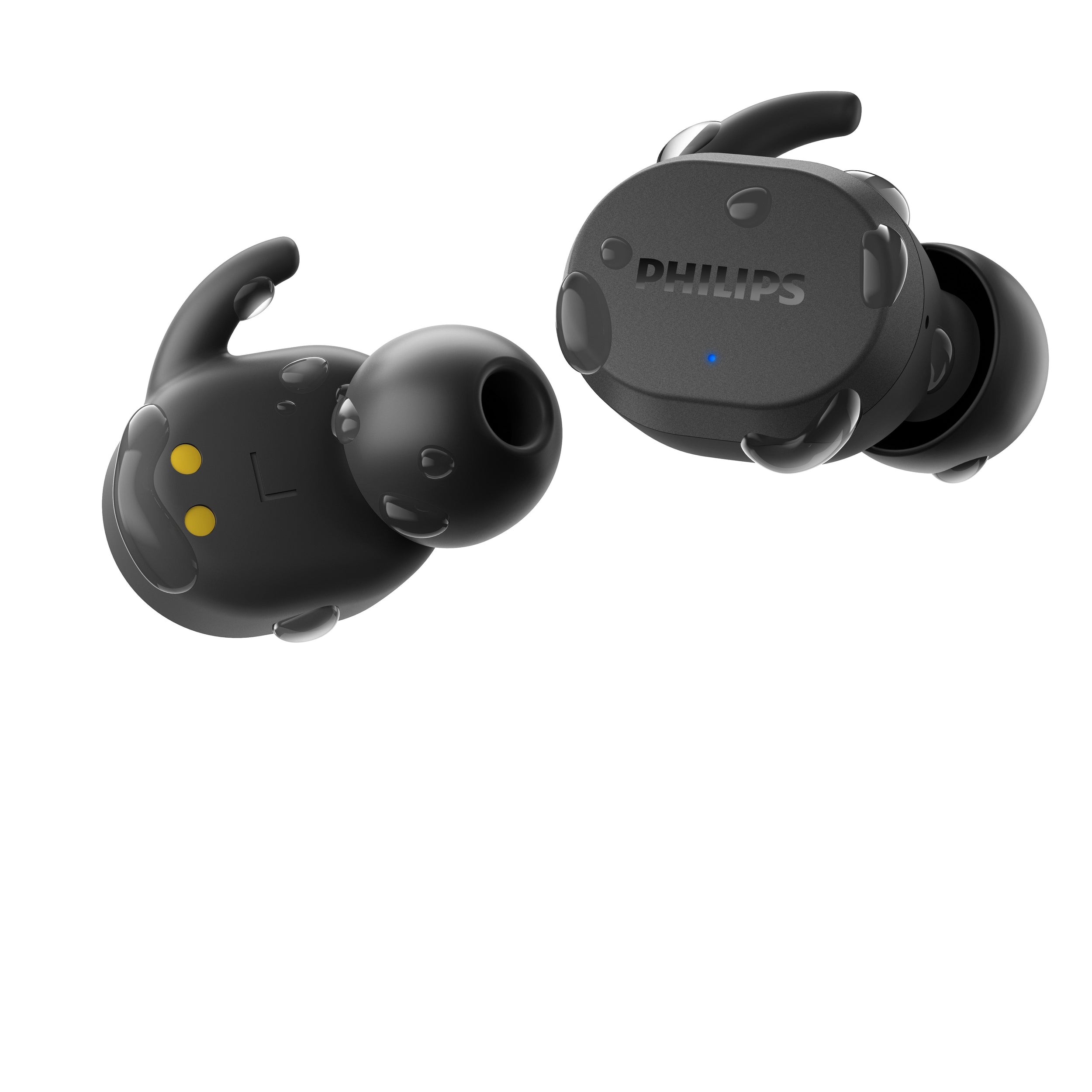 Audifonos Philips Intrauditivos Inalambricos / Color Negro / Bluetooth 5.0 / Estuche De Carga Usb-C Portatil / Resistentes Al Agua Ipx5 / Alcance De 10M / Micro Integrado