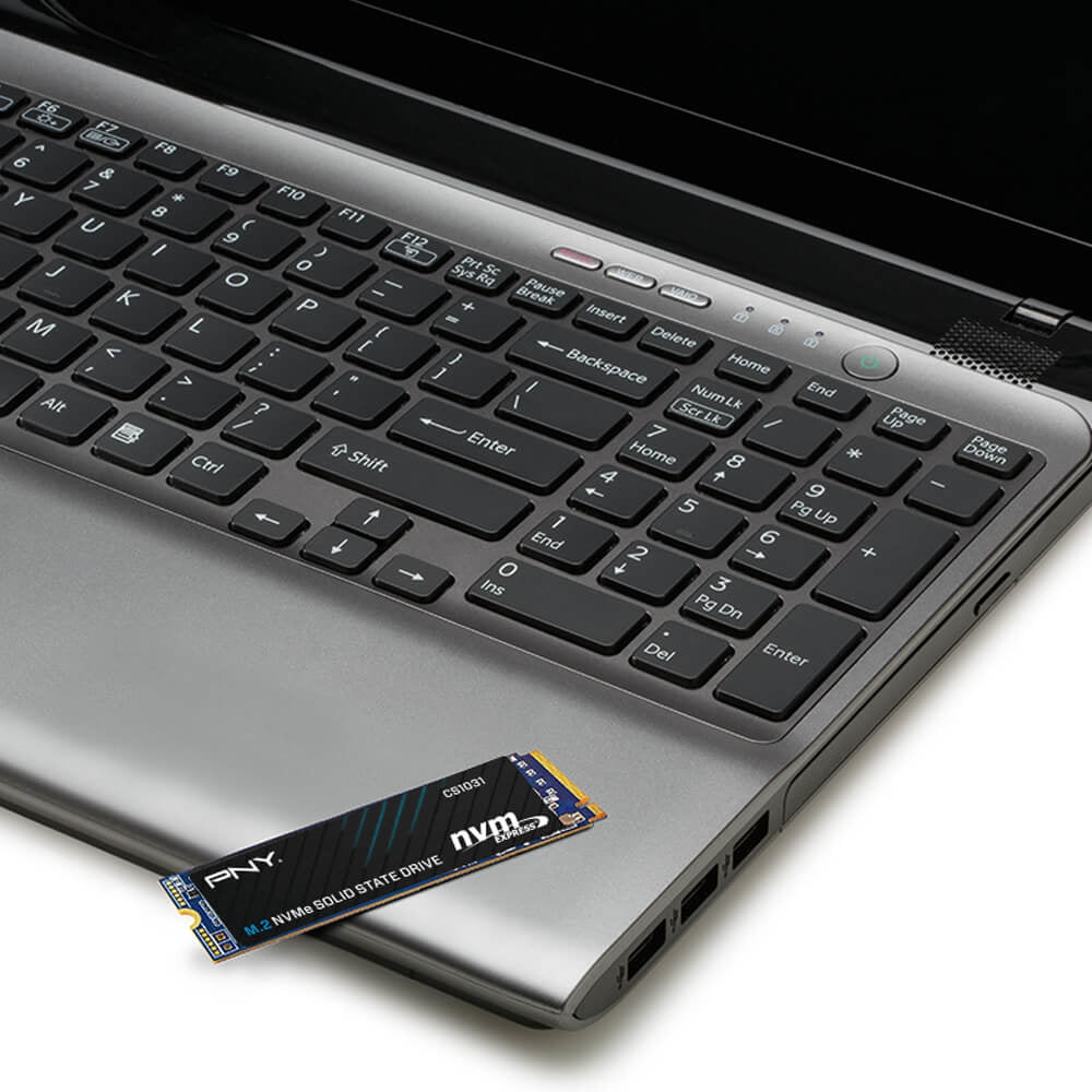 Unidad De Estado Solido Ssd Pny Cs1031 M.2 Nvme Gen3 / 2Tb / Lectura 2,400 Mb/S / Escritura1,700 Mb/S