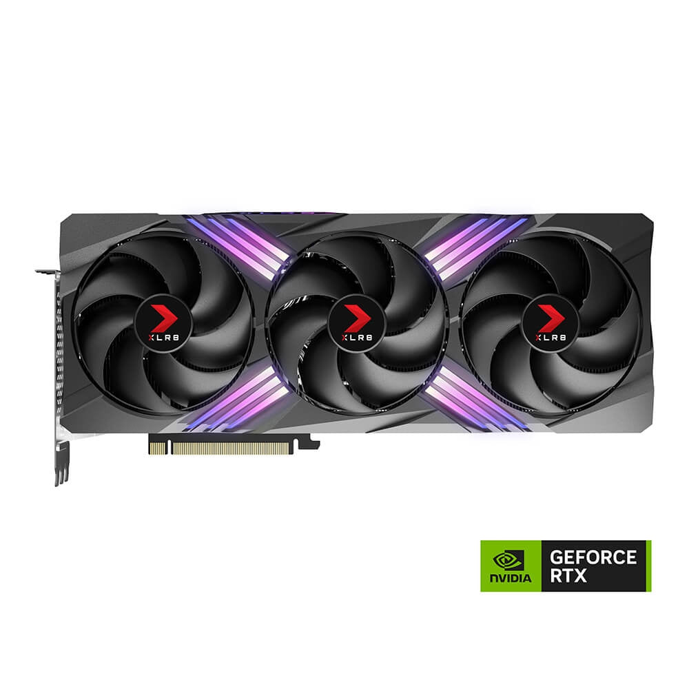 Tarjeta De Video Pny Rtx 4070Ti Super 16Gb Argboc Vcg4070Ts16Tfxxpb1-O