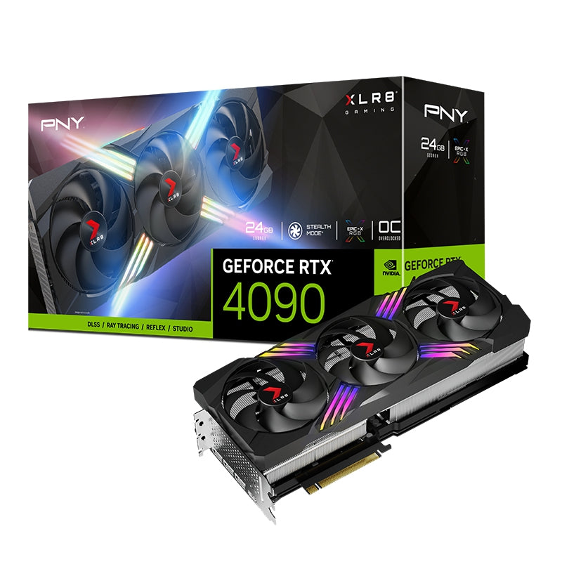 Tarjeta De Video Pny Rtx 4090 24Gb (Vcg409024Tfxxpb1-O)