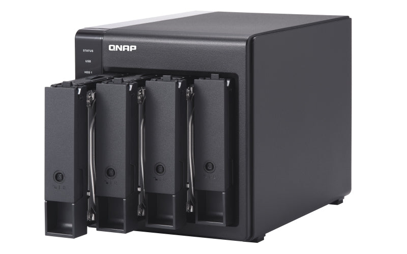 Qnap Gabinete 4 Bahias Raid/Das Dehardwareusb3.0Tipoc 5Gbps(Tr-004-Us)