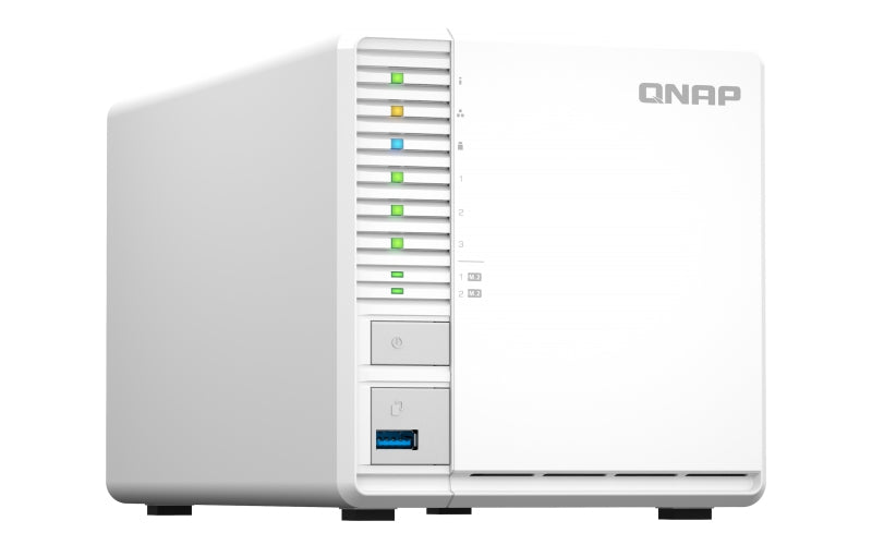 Qnap-Nas Alto Rendimiento 3 Bahias Intelceleron 4Nucleos(Ts-364-4G-Us)