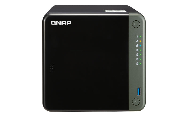 Qnap-Nas 4Bahiasj4125,2 2.5Gbe,1Xpciegen2, 2Exp Red/Alm(Ts-453D-4G-Us)