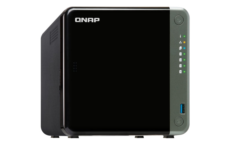 Qnap-Nas 4Bahiasj4125,2 2.5Gbe,1Xpciegen2, 2Exp Red/Alm(Ts-453D-4G-Us)