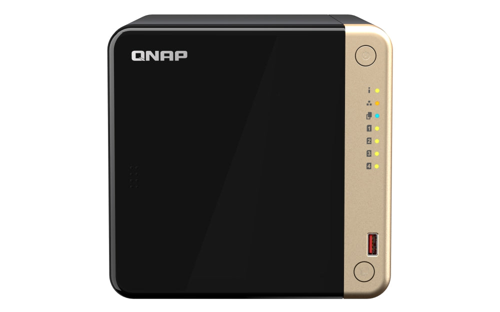 Qnap Nas Escritorio De Alto Rendimiento De 4 Bahias (Ts-464-8G-Us)