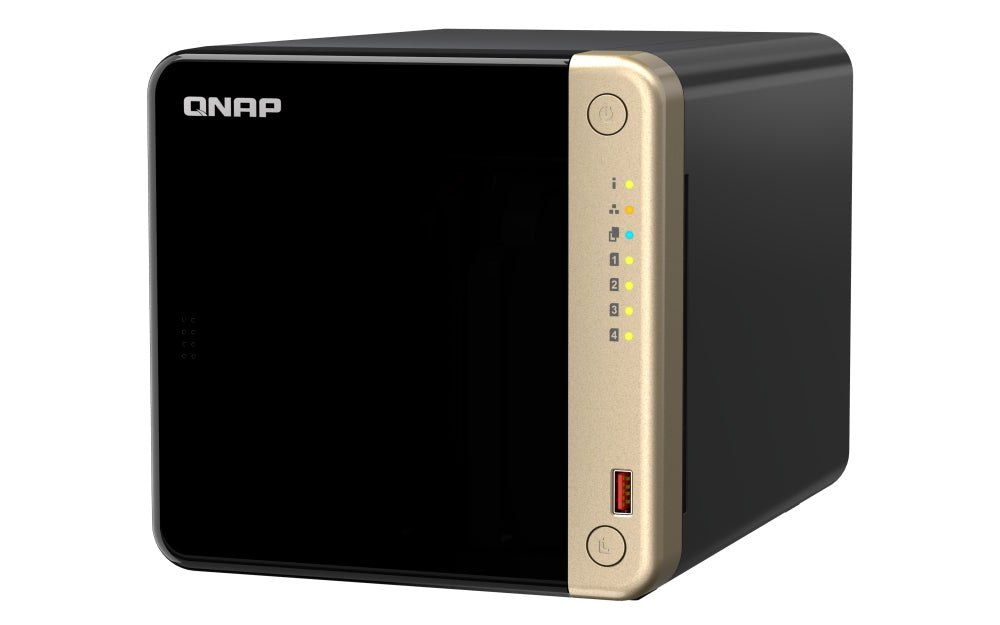 Qnap Nas Escritorio De Alto Rendimiento De 4 Bahias (Ts-464-8G-Us)