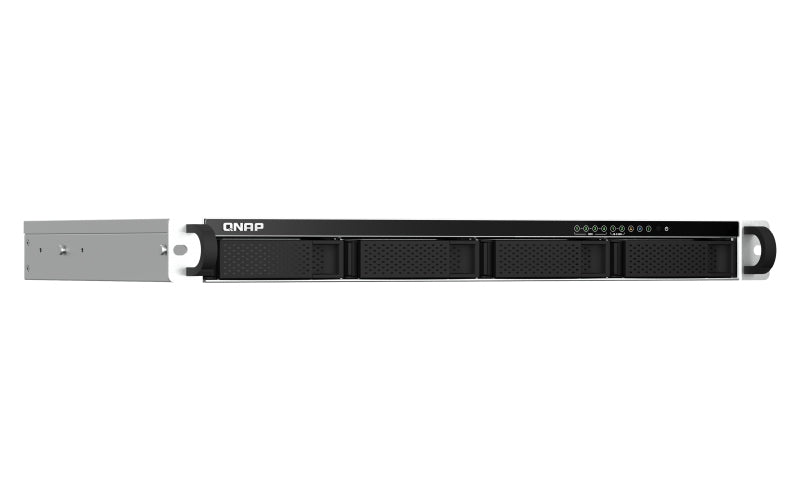 Qnap-Nas 4 Bahias Rack De 1U, Ranuras Ssd M.2 Nvme (Ts-464Eu-4G-Us)