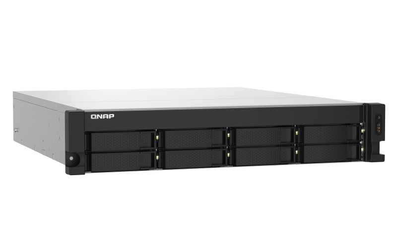 Nas Qnap Ts-832Pxu-4G/ 8 Bahias Sata Hdd 3,5/Rack 2U/Nucleo Cuadruple 1.7Ghz/4Gb Ddr4 Udimm Ampliable A 16Gb/2 Pto 2,5 Gbe /2 Pto 10 Gbe/ Usb 3.2 X4/ Hotswap/ No Incluye Discos/ Hasta 144Tb