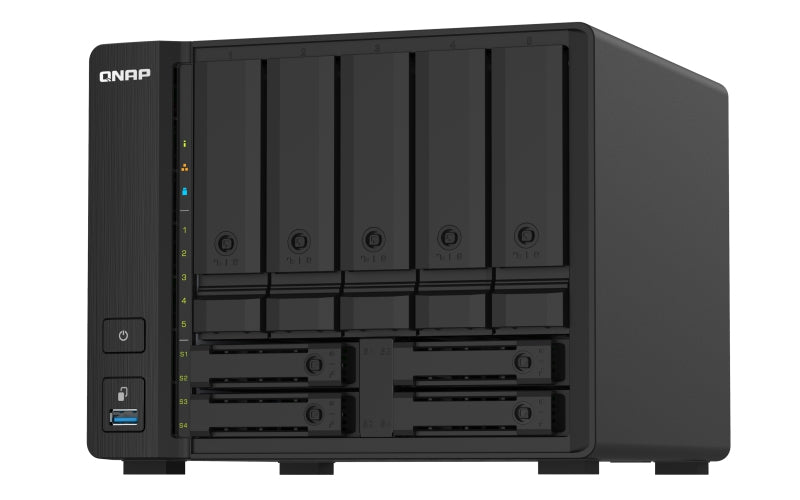 Qnap Nas De 9 Bahias De 64Bits Con Cifrado De Hardware(Ts-932Px-4G-Us)