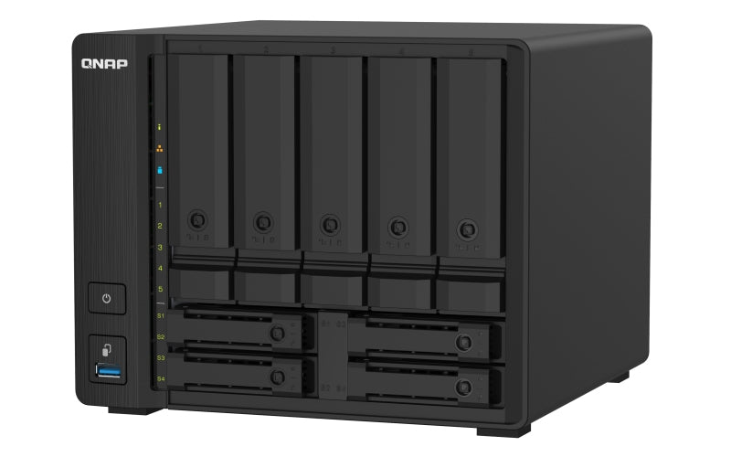 Qnap Nas De 9 Bahias De 64Bits Con Cifrado De Hardware(Ts-932Px-4G-Us)