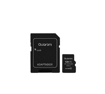 Memoria Quaroni Micro Sd/Hc 128Gb Clase 10 C/Adaptador