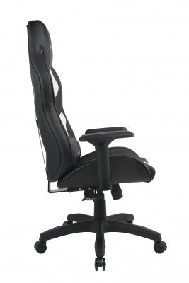 Silla Gamer Redragon Capricornus Negro/Blanco