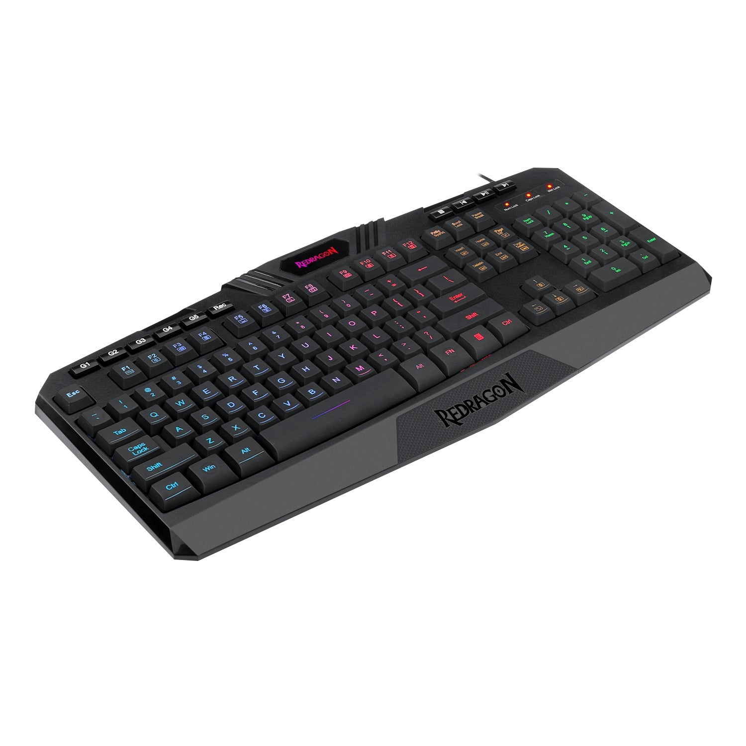 Teclado Redragon Harpe-Pro Español Negro Rgb