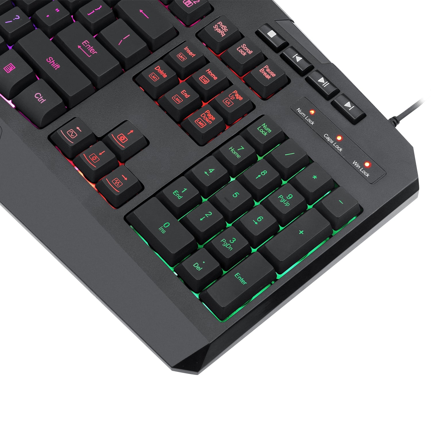 Teclado Redragon Harpe-Pro Español Negro Rgb