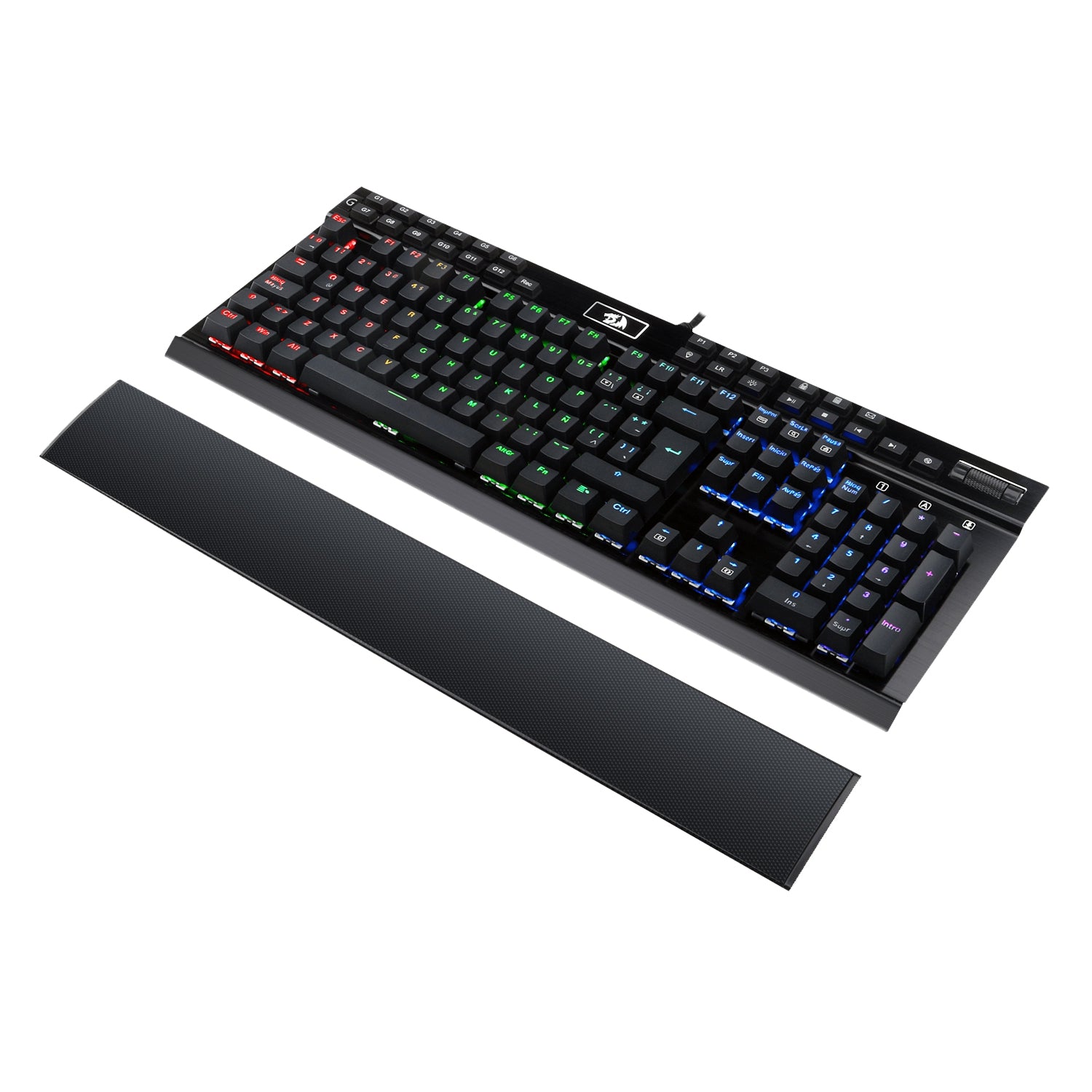 Teclado Mecánico Redragon Yama Español Negro Rgb