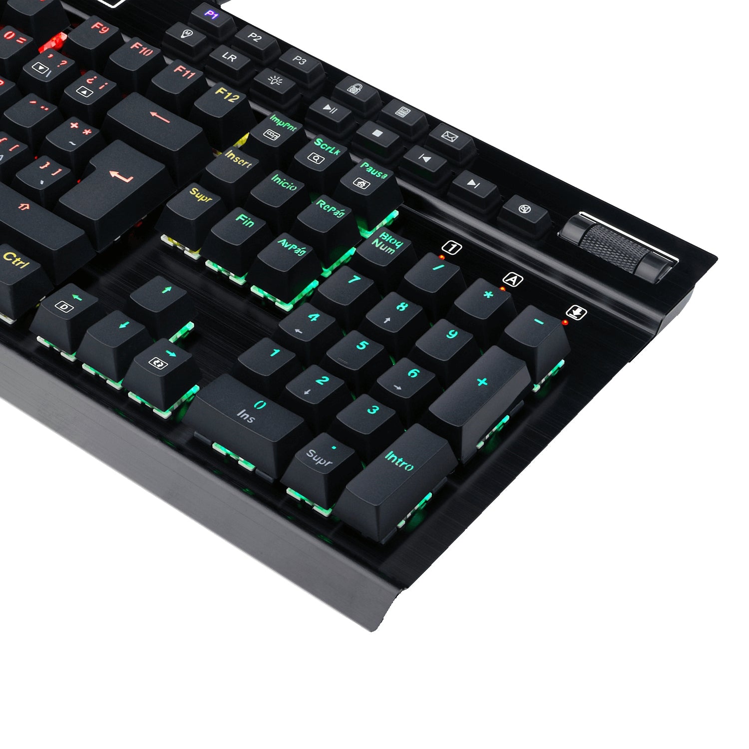 Teclado Mecánico Redragon Yama Español Negro Rgb