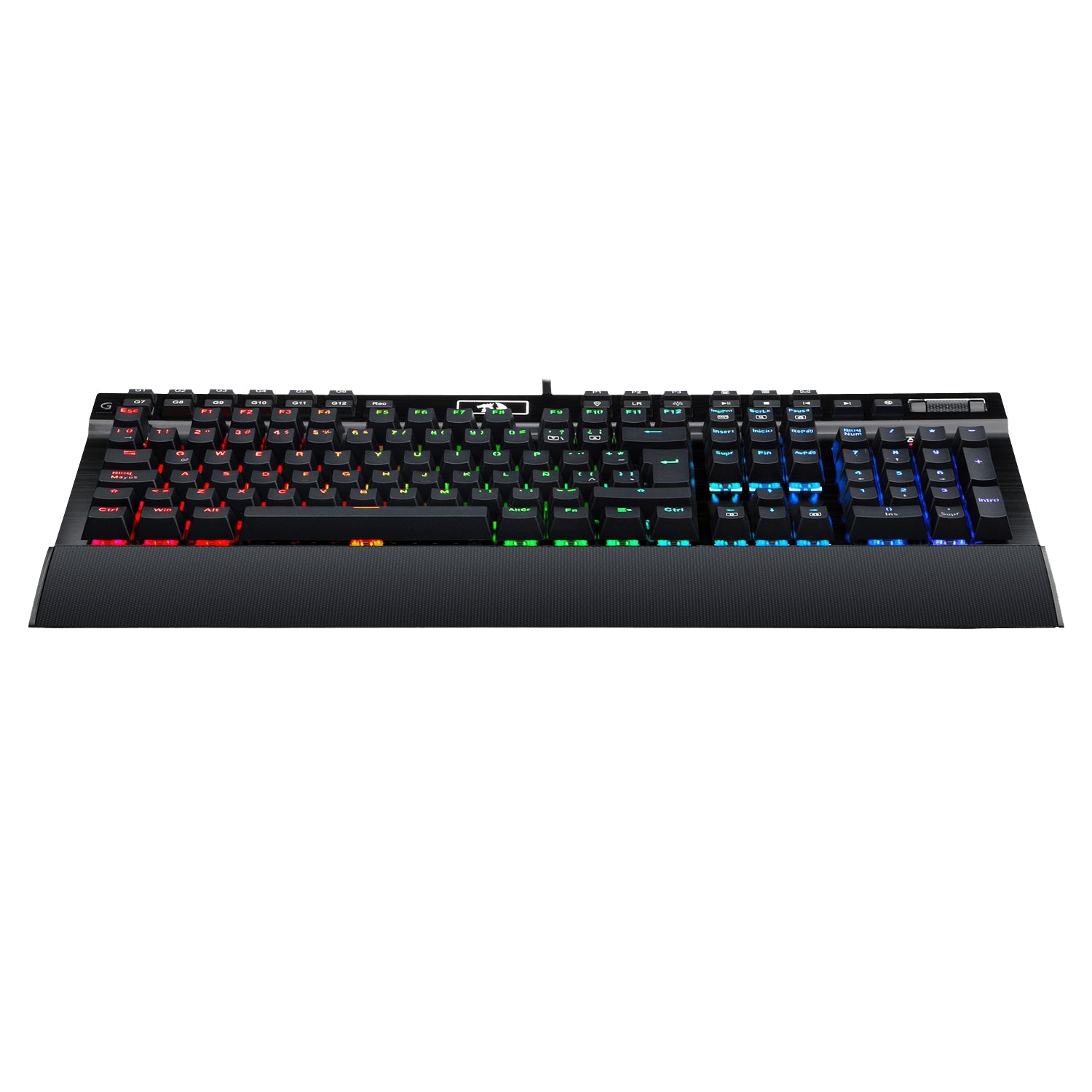 Teclado Mecánico Redragon Yama Español Negro Rgb