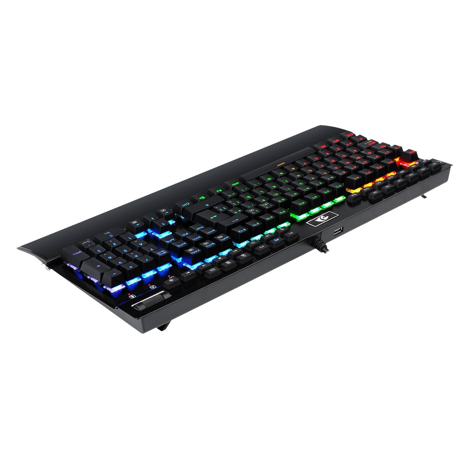 Teclado Mecánico Redragon Yama Español Negro Rgb