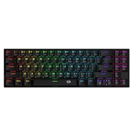 Teclado Mecánico Redragon Deimos Inglés Negro Rgb