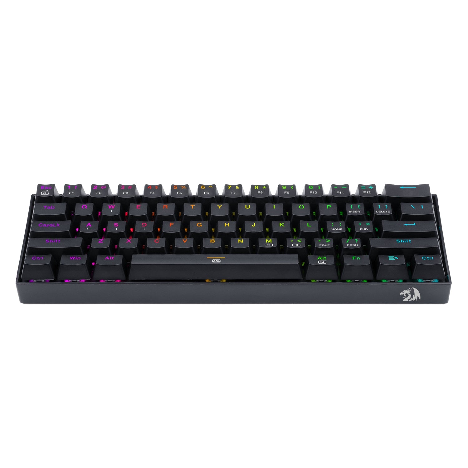 Teclado Gaming Redragon K630W-Rgb Blue Mecánico Dragonborn White