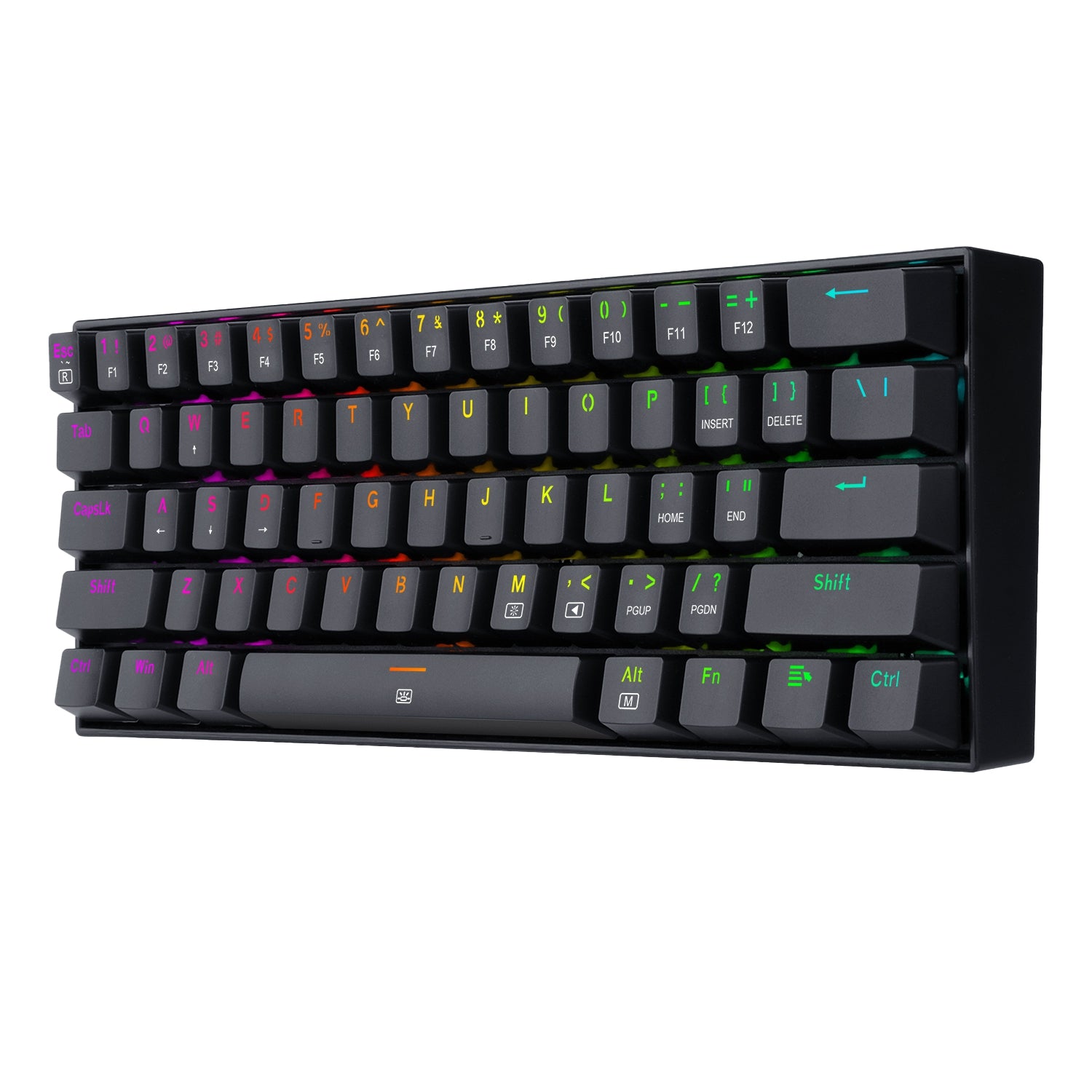 Teclado Gaming Redragon K630W-Rgb Blue Mecánico Dragonborn White