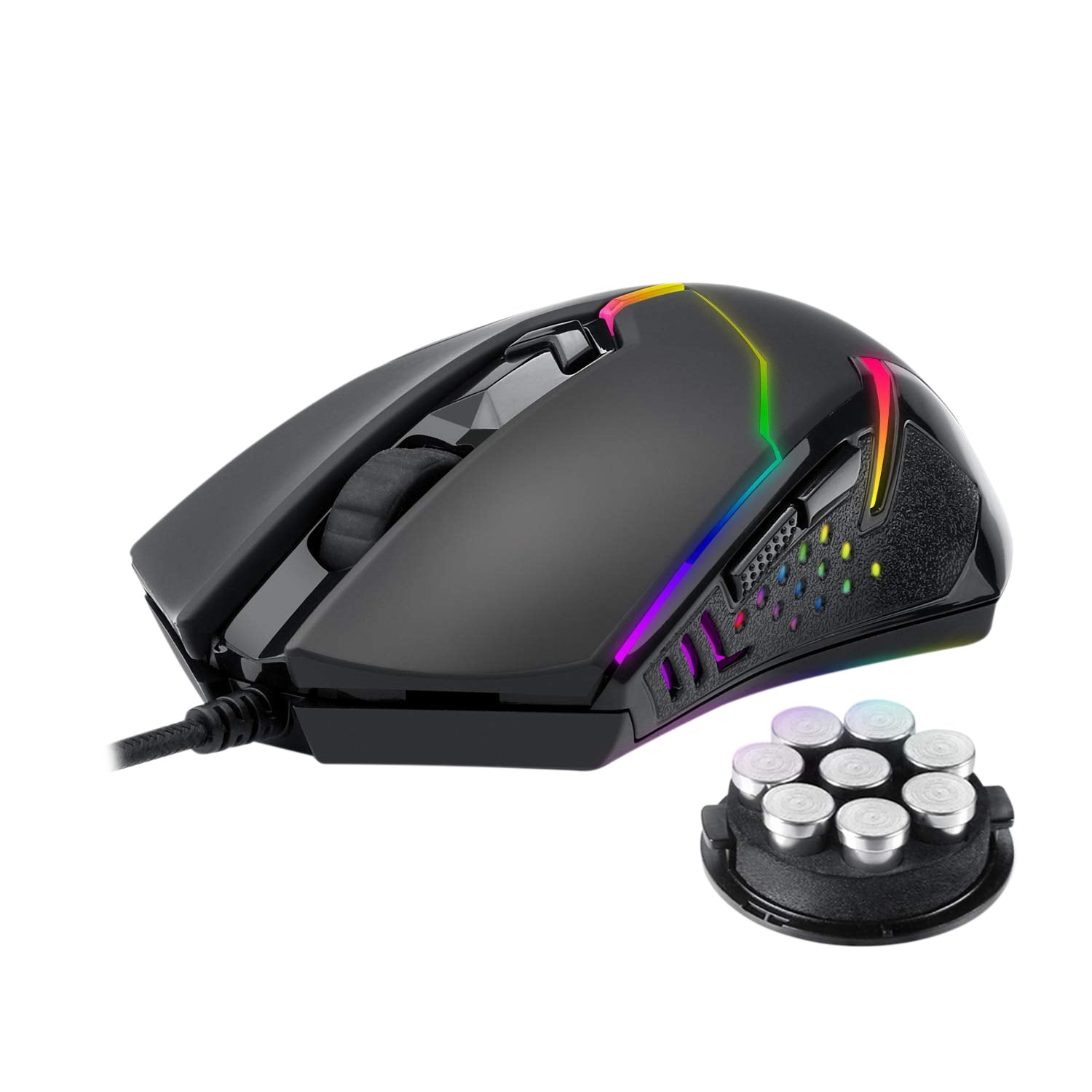 Mouse Redragon Centrophorus Rgb Negro