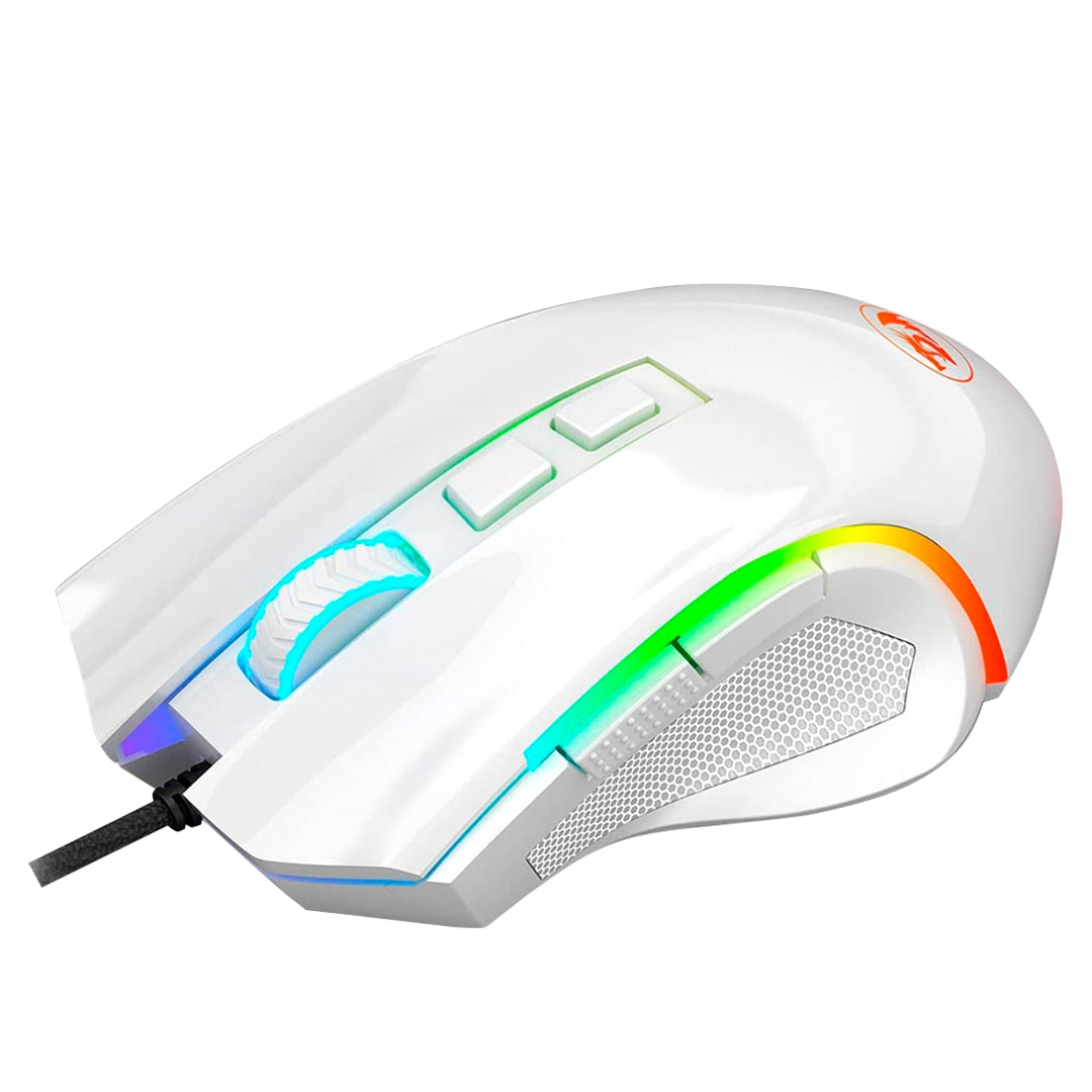 Mouse Redragon Griffin White Juego 7200 Dpi Blanco