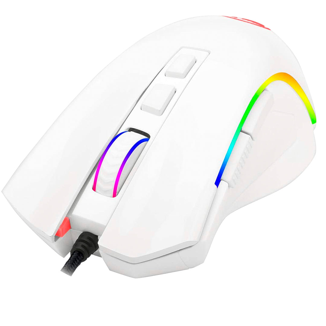 Mouse Redragon Griffin White Juego 7200 Dpi Blanco