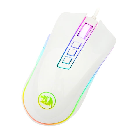 Mouse Redragon Cobra White Chroma Juego Blanco