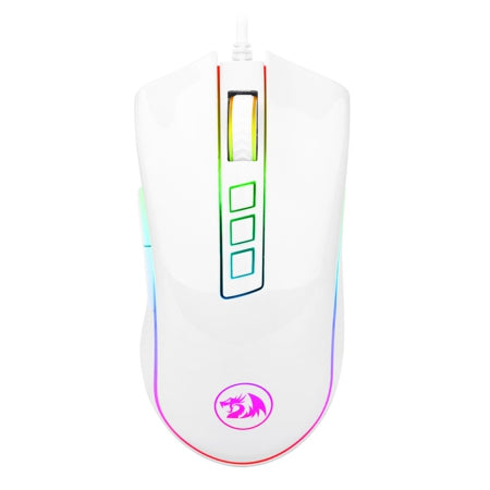 Mouse Redragon Cobra White Chroma Juego Blanco