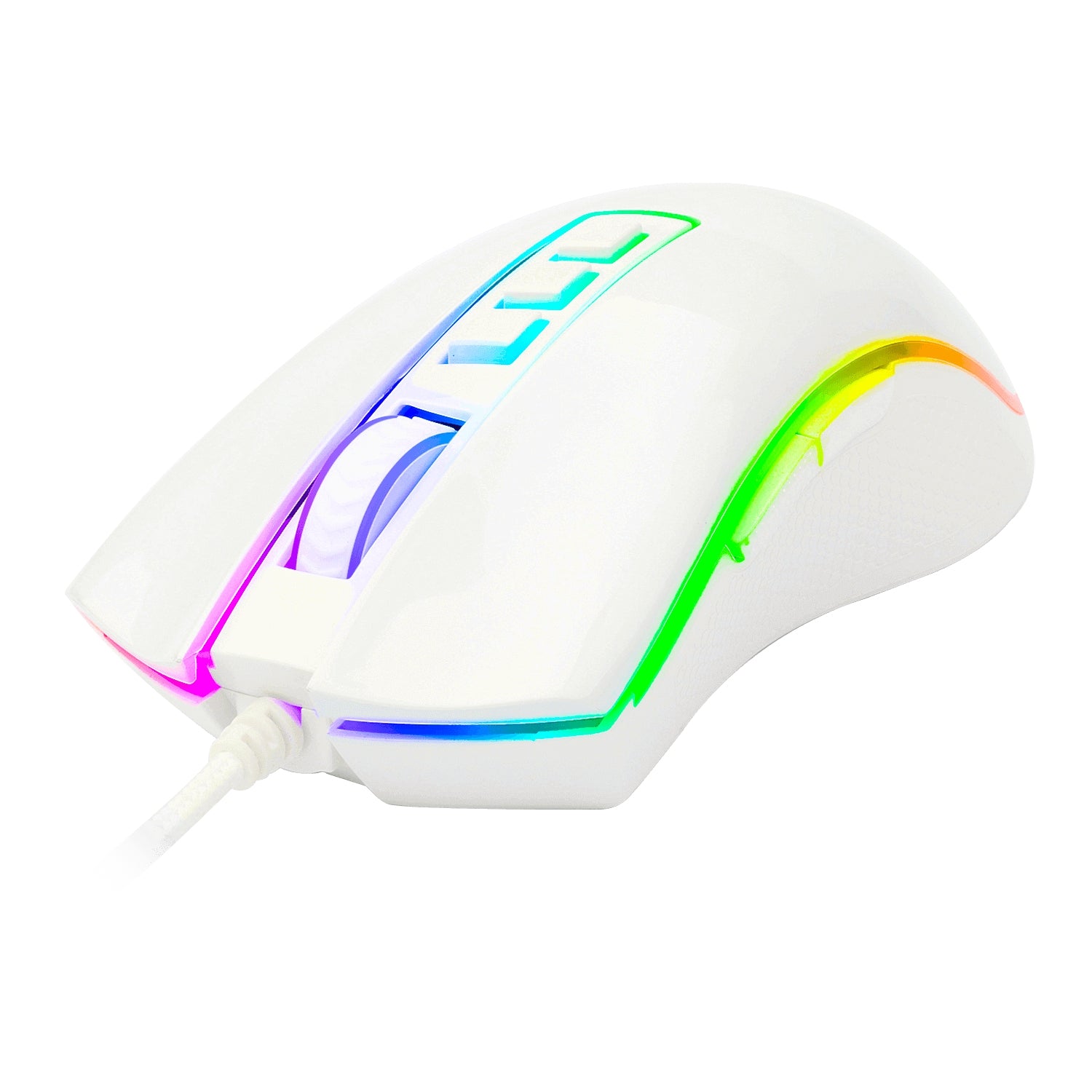 Mouse Redragon Cobra White Chroma Juego Blanco