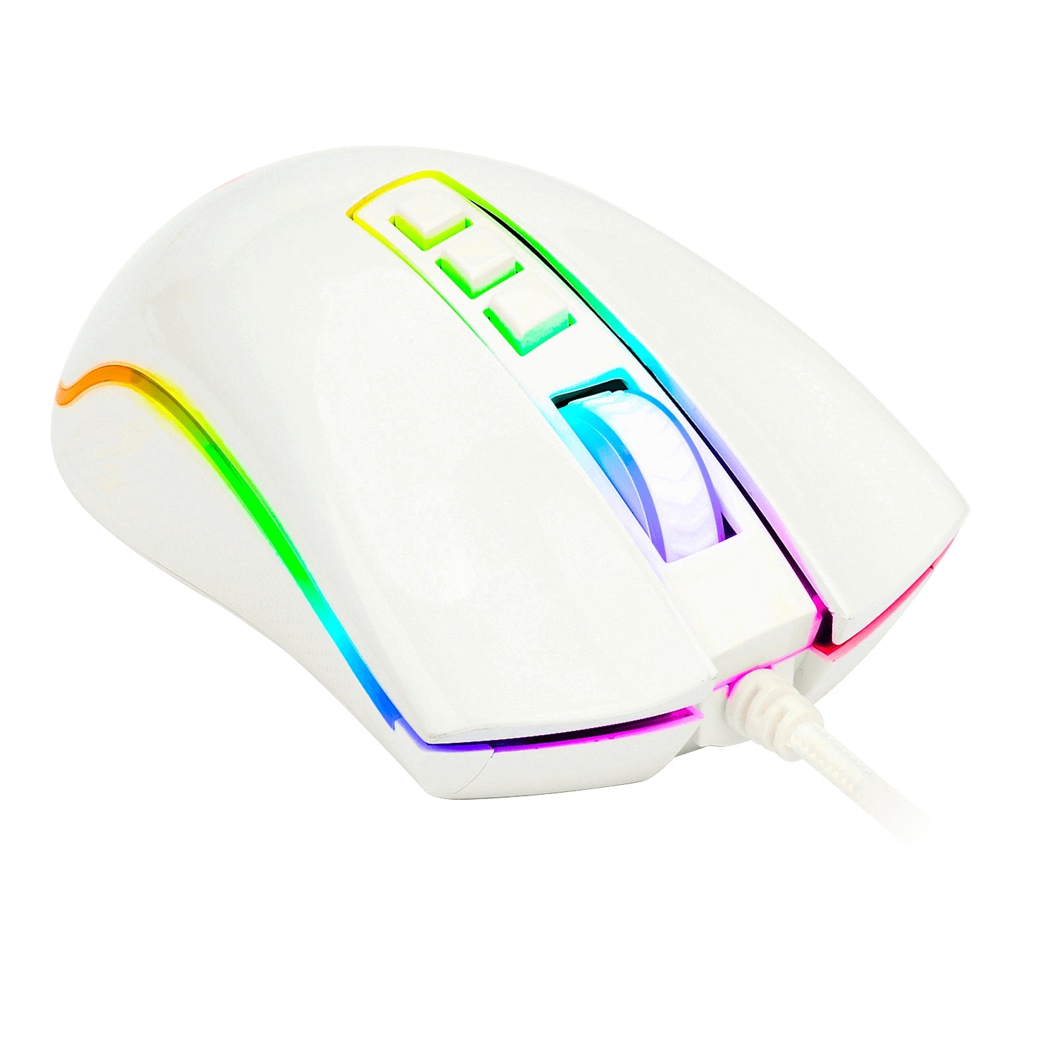 Mouse Redragon Cobra White Chroma Juego Blanco