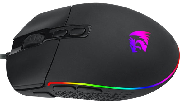 Mouse Redragon Invader Juego Negro