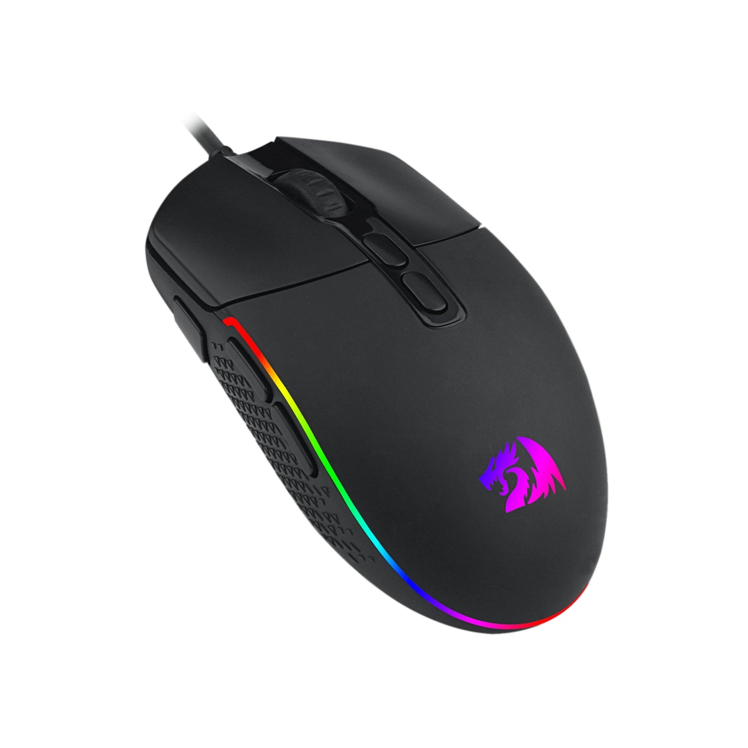 Mouse Redragon Invader Juego Negro