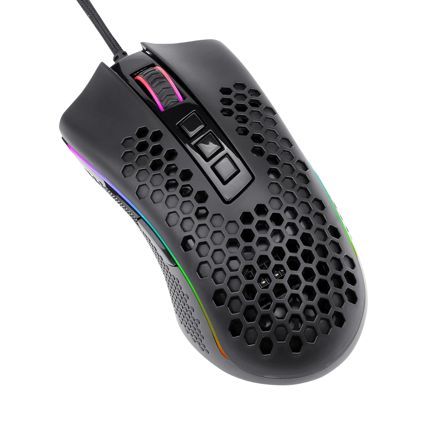 Mouse Redragon Storm Elite Negro 8 Botones Óptico