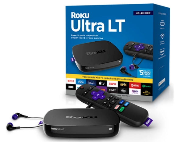 Ultra Lt Streaming Roku 4662Rw Hdmi 4K Ethernet Usb Wi-Fi