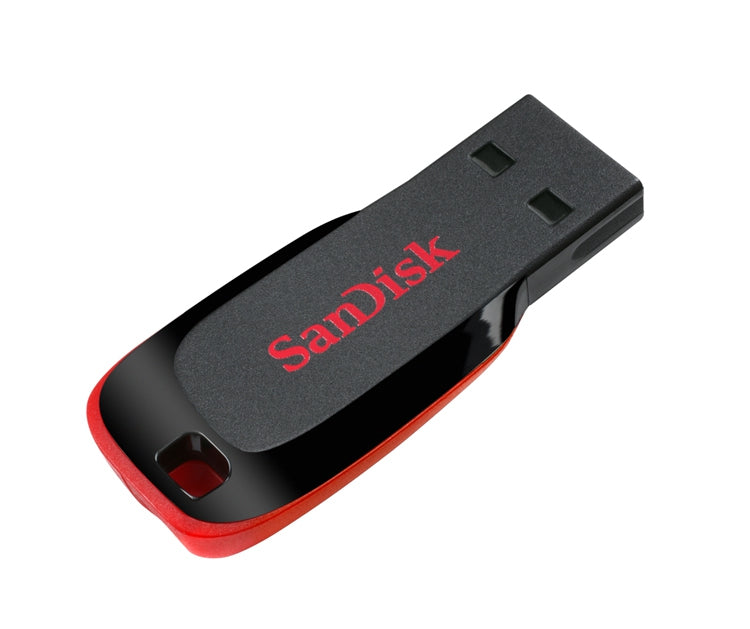 Memoria Flash Sandisk Cruzer Blade 128Gb Negro 2.0 (Sdcz50-128G-B35)