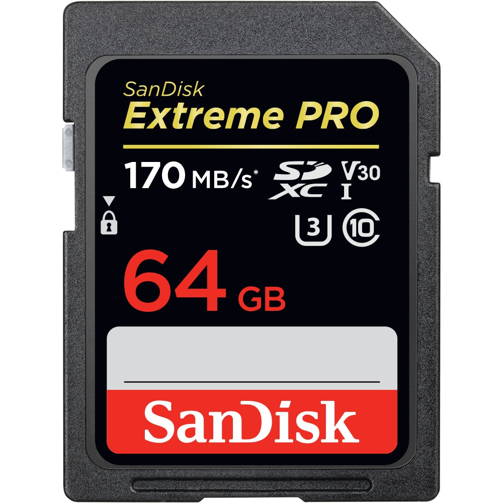 Memoria Sandisk Extreme Pro Sdxc 64Gb U3 V30 (Sdsdxxy-064G-Gn4In)