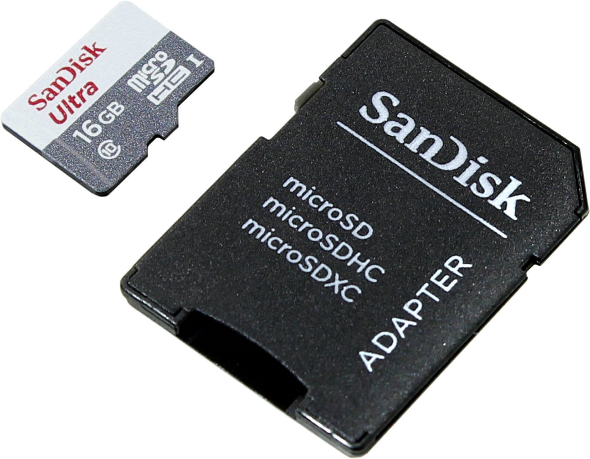 Memoria Sandisk Micro Sdxc Ultra 16Gb Cl10 C/A (Sdsquns-016G-Gn3Ma)