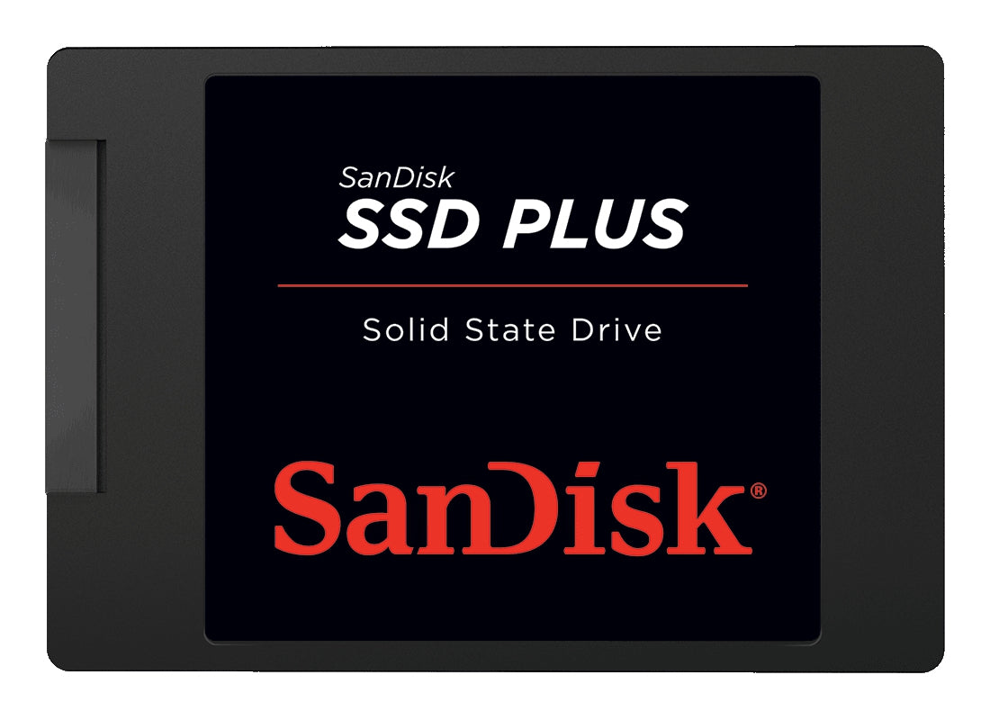 Unidad De Estado Solido Ssd Sandisk Plus 240Gb 2.5 Sata3 7Mm Lect.530/Escr.440Mbs