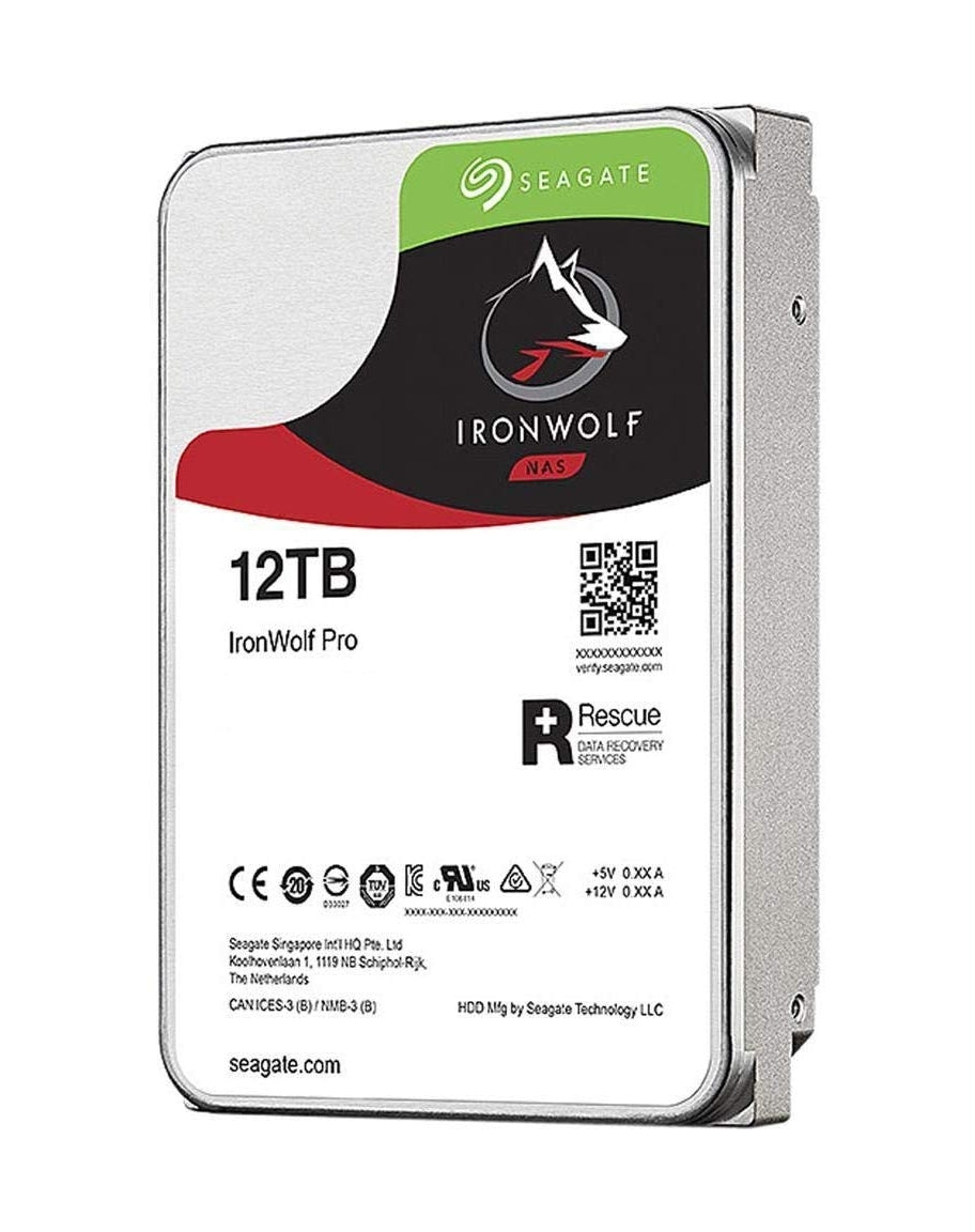 Disco Duro Interno Seagate 12Tb 3.5 St12000Ne0008 7200Rpm Ironwolf Pro