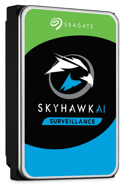 Dd Interno Seagate Skyhawk Surveillance Ai 3.5 12Tb Sata3 6Gb/S 7200Rpm 256Mb 24X7 P/Nvr 16 Bahias/1-64 Cam