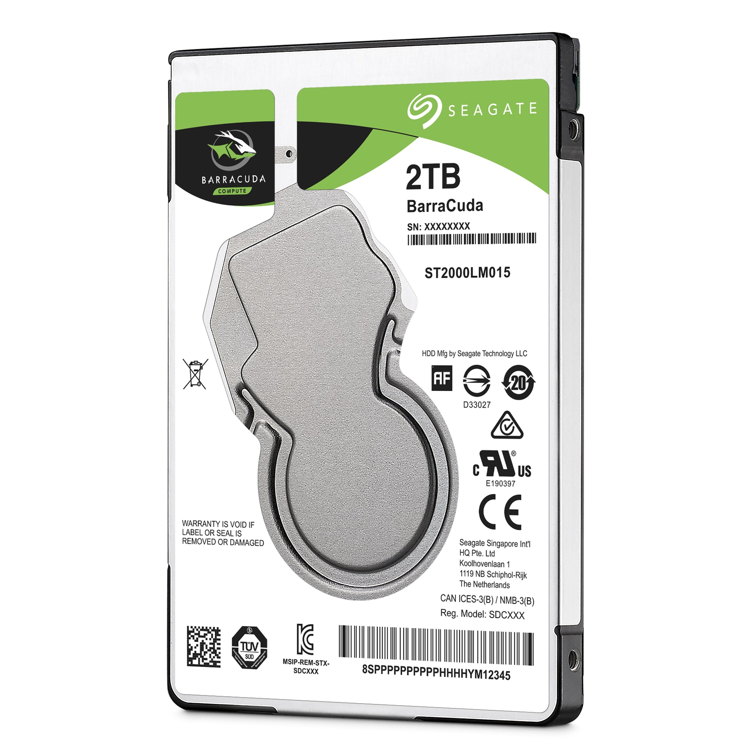 Disco Duro Seagate St2000Lm015 Tb Sata 5400 Rpm 2.5 Pulgadas