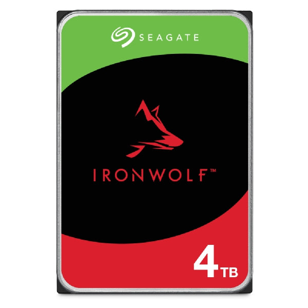 Dd Interno 4Tb Seagate Ironwolf 3.5 Escritorio Sata3 6Gb/S 256Mb 5400Rpm 24X7 Hot-Plug Nas 1-8 Bahias