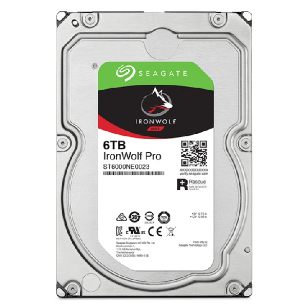 Seagate Disco Duro Interno 6Tb 3.5 7200Rpm Ironwolf Pro (St6000Nt001 )